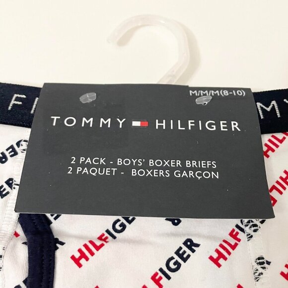 Tommy Hilfiger 2 Pack Boys Boxer Briefs Size Medium 8-10 - Picture 2 of 16